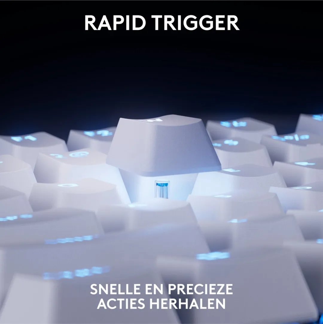 Logitech G PRO X TKL Gaming Toetsenbord Wit