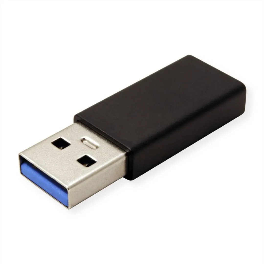 Value USB 3.2 Gen 1 Adapter Type A-C M/F 12.99.2998 - Zwart
