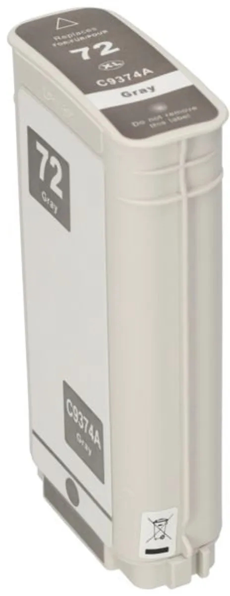 PrintAbout Inktcartridge C9374A Grijs - 130ml - HP