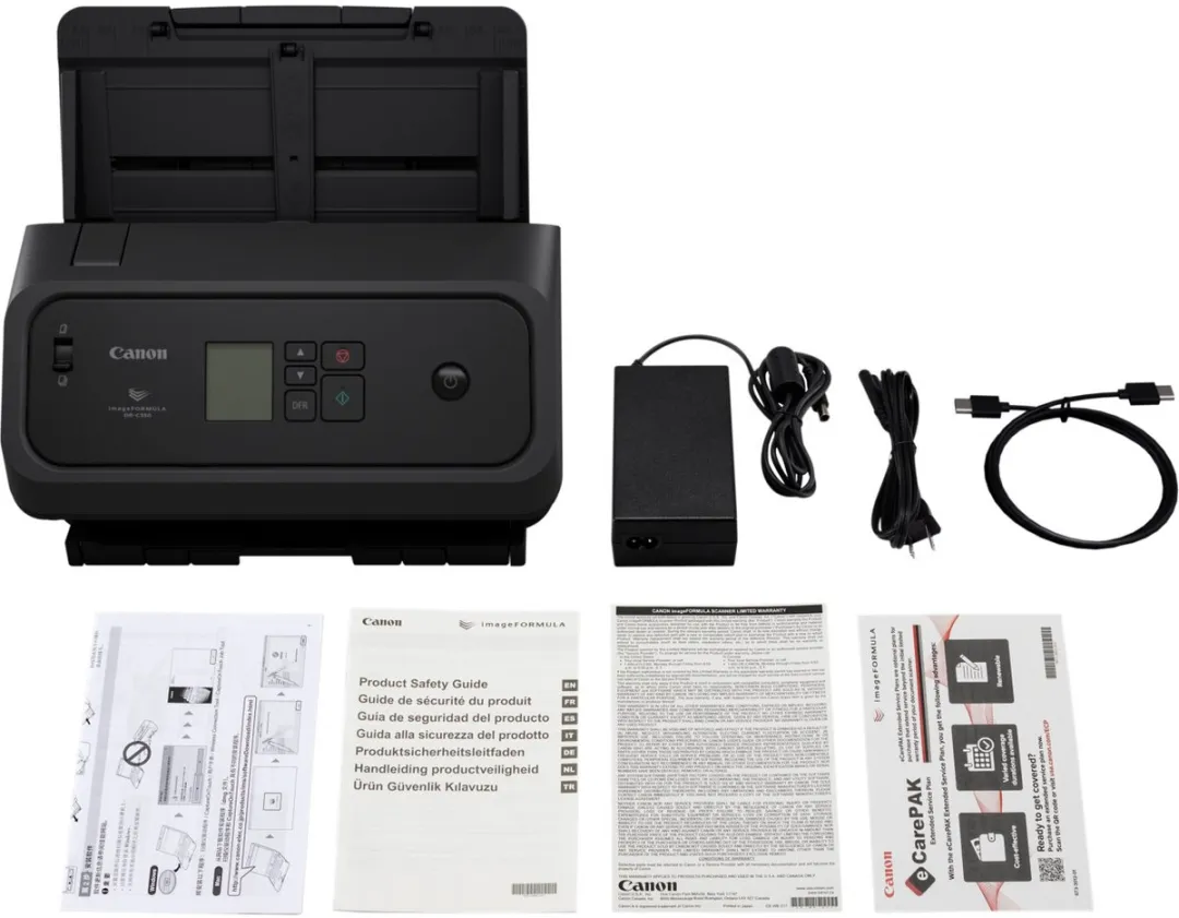 Canon imageFORMULA DR-C350 Document Scanner - A4 - Zwart