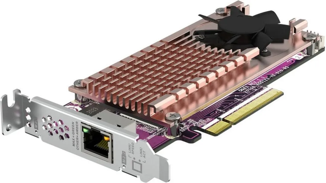 QNAP QM2-2P10G1TB Netwerkkaart - Zilver