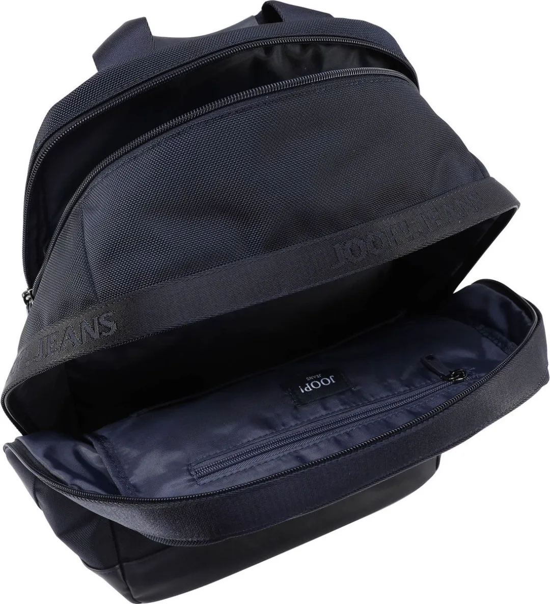 Joop! Modica Faris Backpack 4130000542-402 - 10 inch - 6 Vakken - Donkerblauw