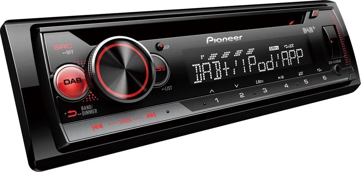 Pioneer DEH-S410DABAN Autoradio - 200W - Android Auto