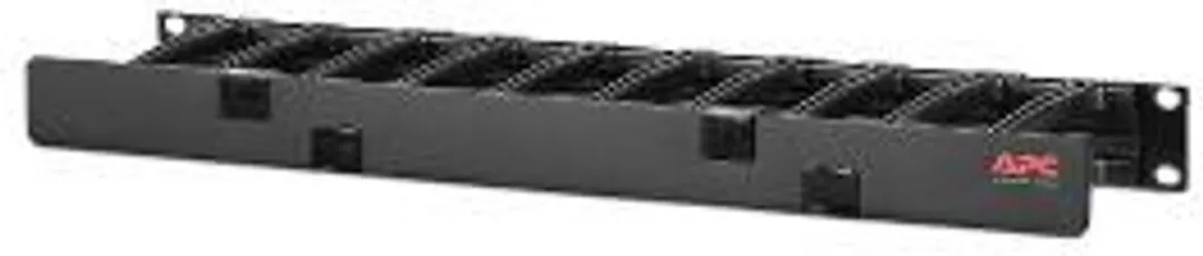 APC AR8602A Horizontale Kabelmanager 1U - Zwart