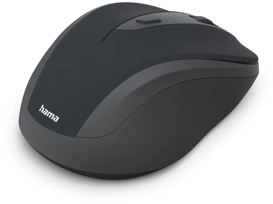 Hama WM-400 Optische Draadloze Muis - 6 Knoppen - 2.4 GHz - Zwart