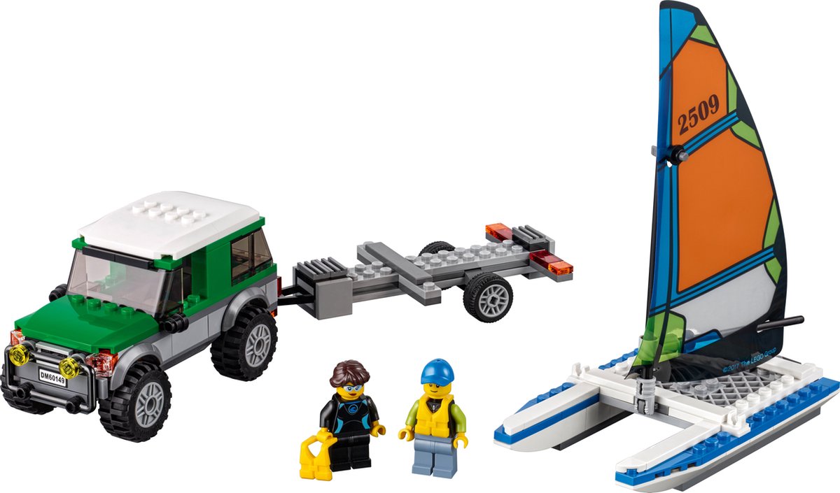 LEGO City 4x4 met Catamaran - 60149