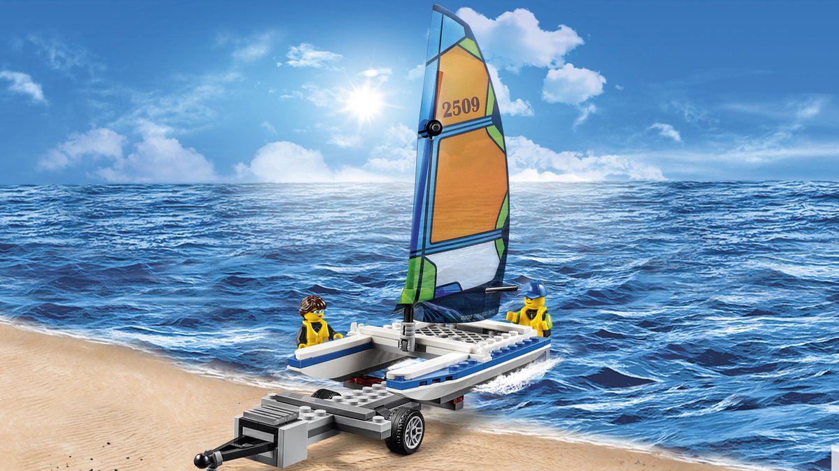 LEGO City 4x4 met Catamaran - 60149
