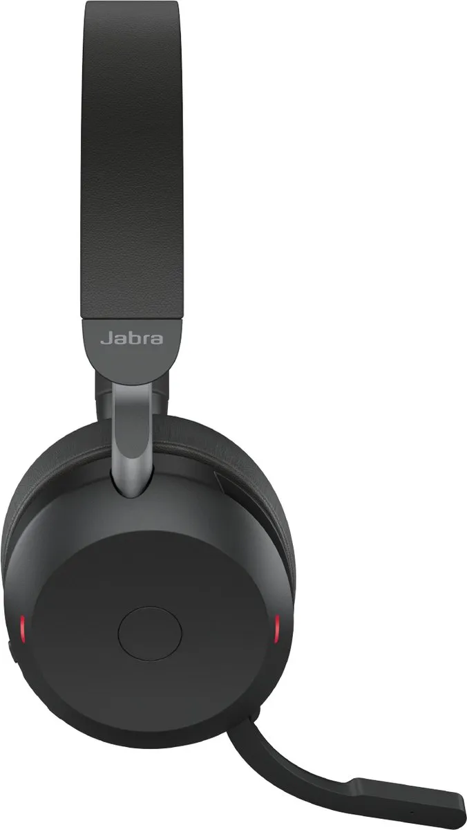Jabra Evolve2 75 UC Bluetooth Headset - USB-C - Zwart