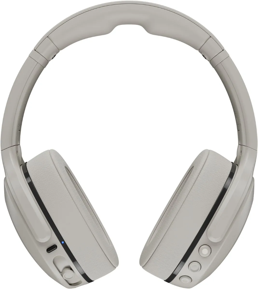 Skullcandy Crusher 540 Active Draadloze Koptelefoon - Zweet- en Waterbestendige Sportkoptelefoon - Lichtgrijs