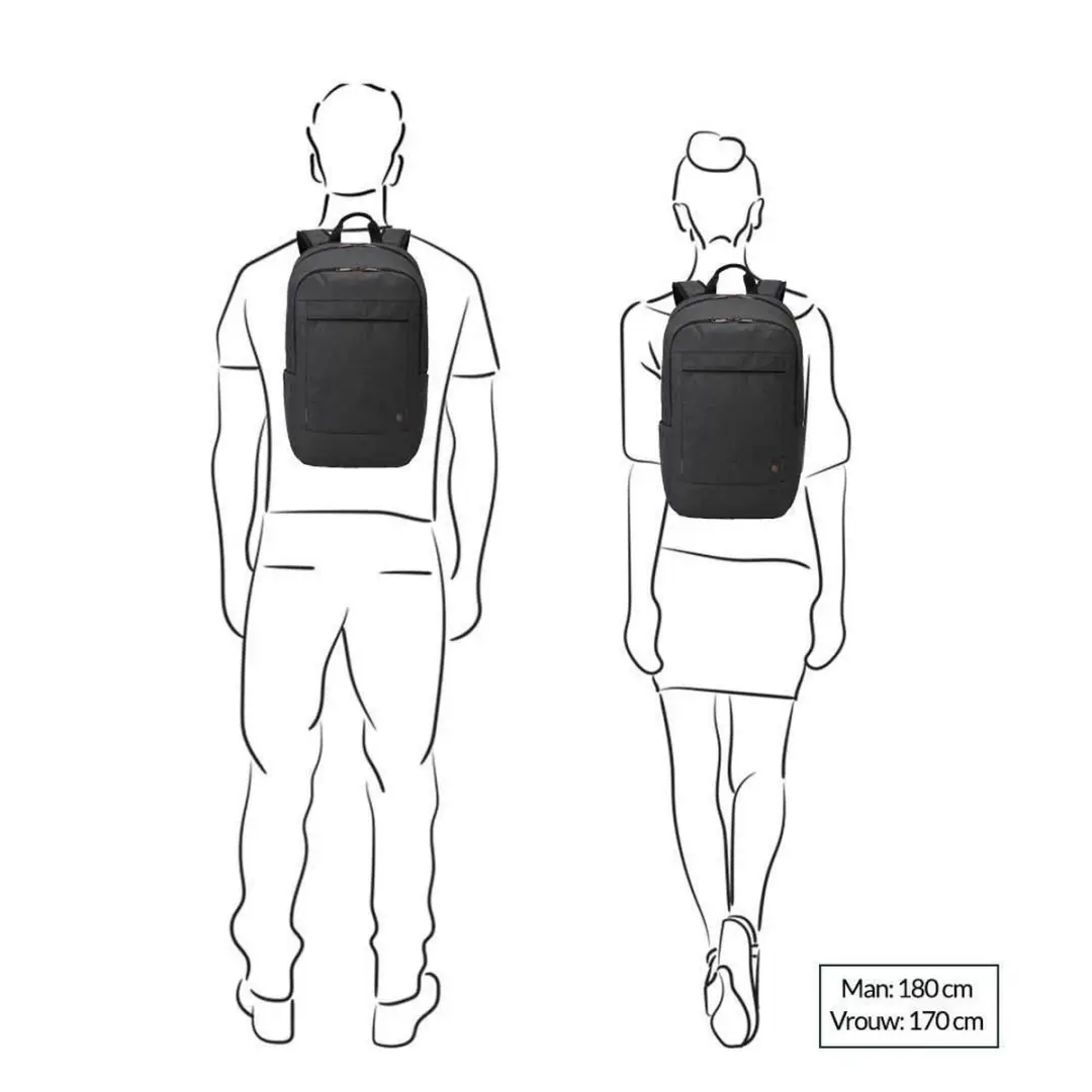 Case Logic Era Backpack ERABP116 - 15 inch - Zwart