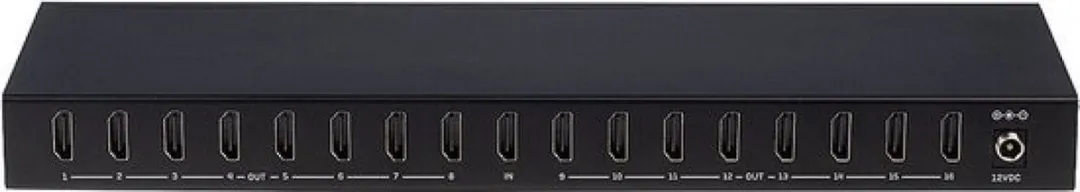 Lindy 38239 HDMI Video Splitter 16x - Zwart