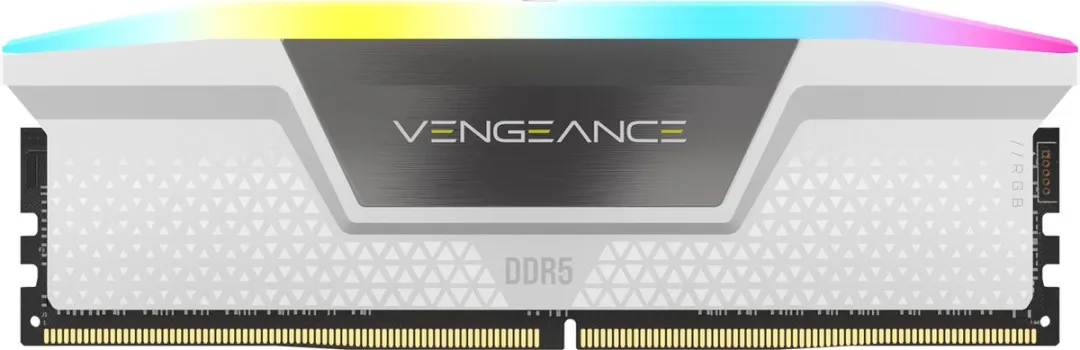 Corsair Vengeance RGB CMH32GX5M2B6000C30W DDR5 Geheugen 32GB 2x16GB 6000MHz - Wit