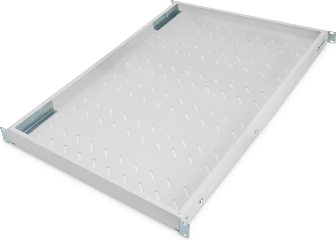 Digitus DN-97648 Apparaatbodem 19" - 1 HE - Grijs-wit