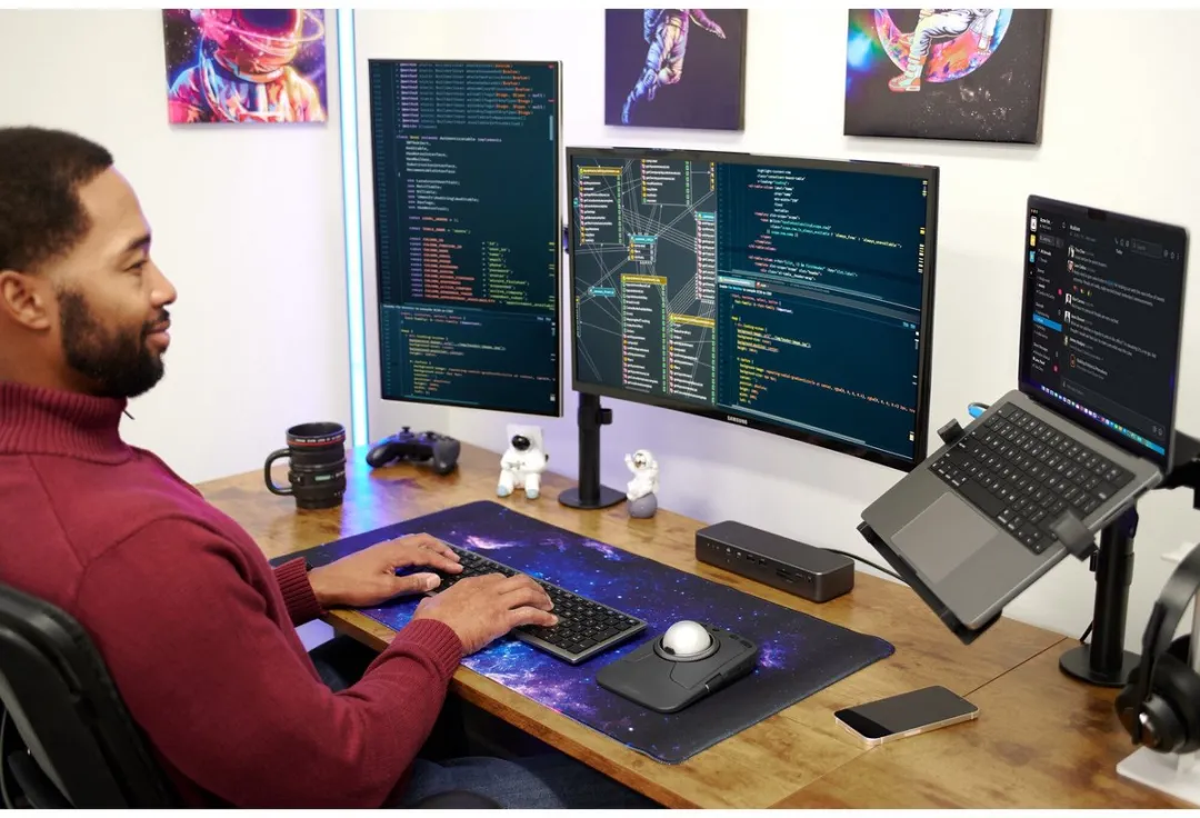 Kensington KB535 EQ Toetsenbord - Grijs - Oplaadbaar