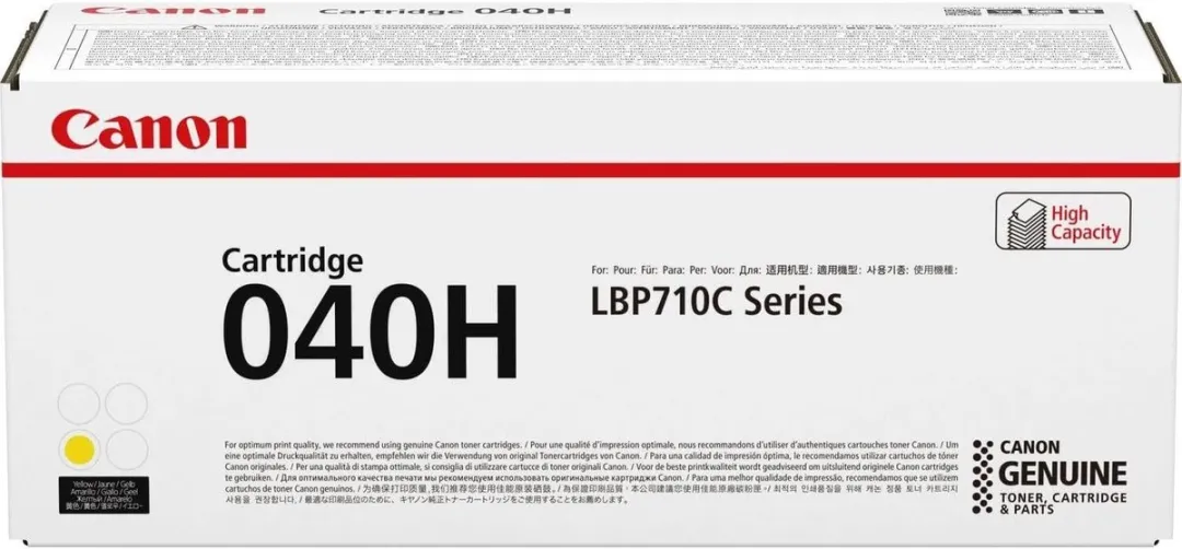 Canon 040H Geel Toner