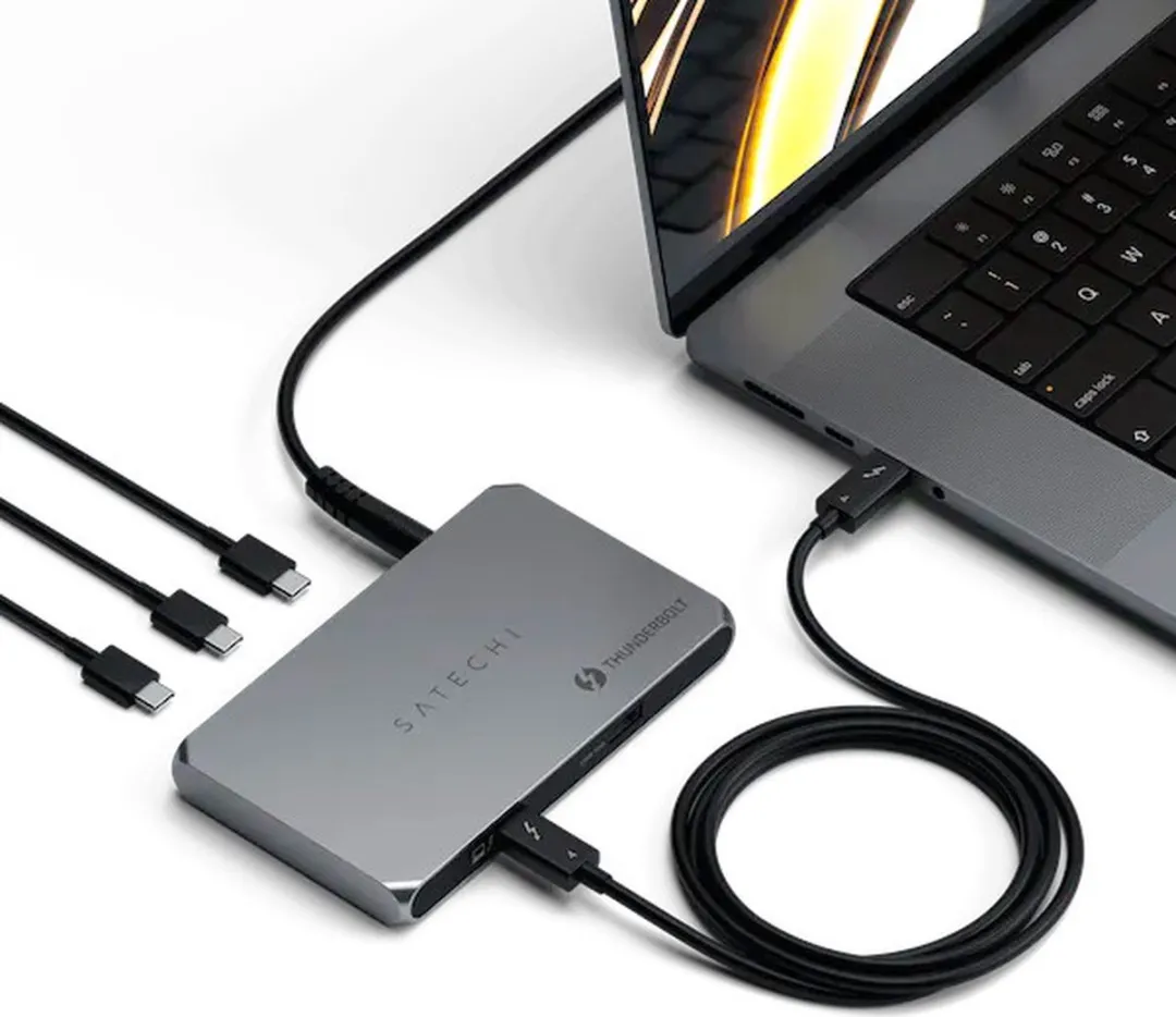 Satechi Thunderbolt 4 Slim Hub ST-T4SHM-EU - Space Gray