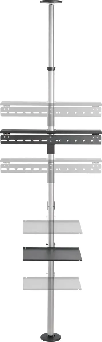 Equip 650621 TV-Bevestiging 177,8cm - Zwart/RVS