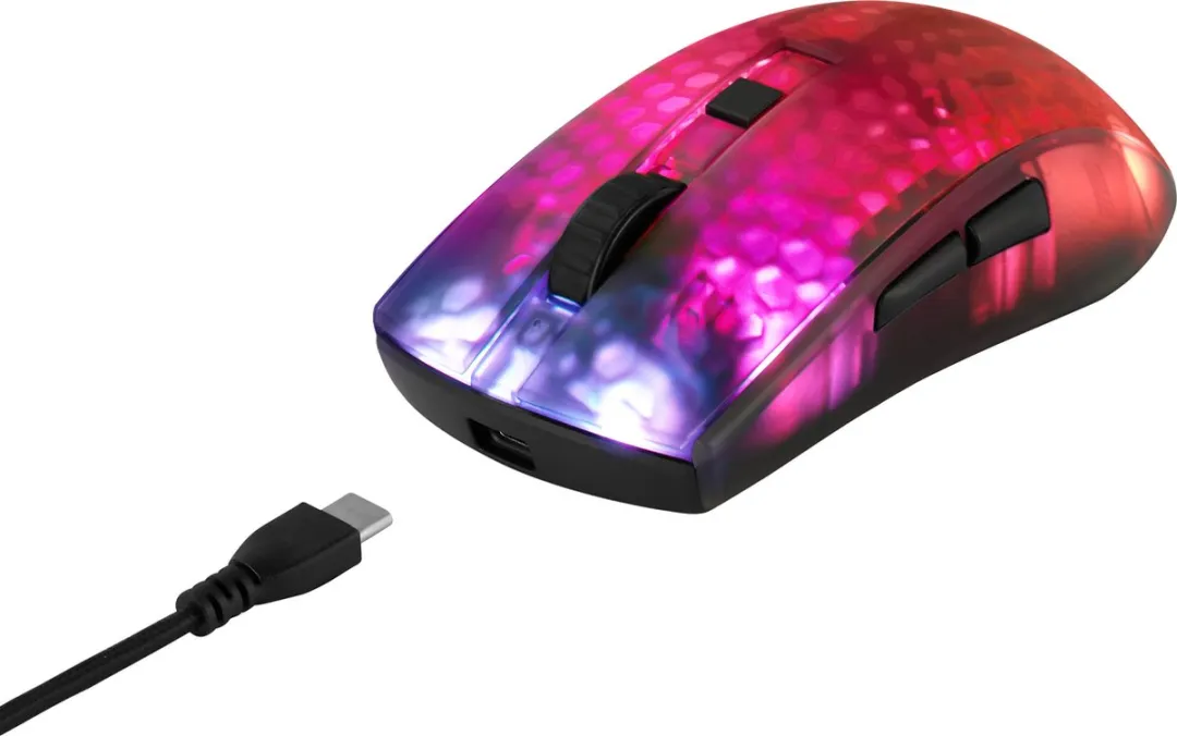 Deltaco GAM-145 Draadloze Gaming Muis - Zwart