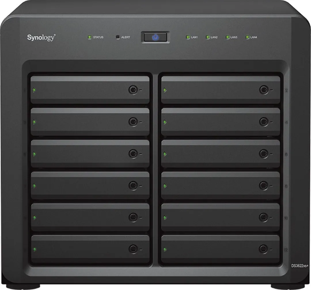 Synology DiskStation DS3622XS NAS - Zwart