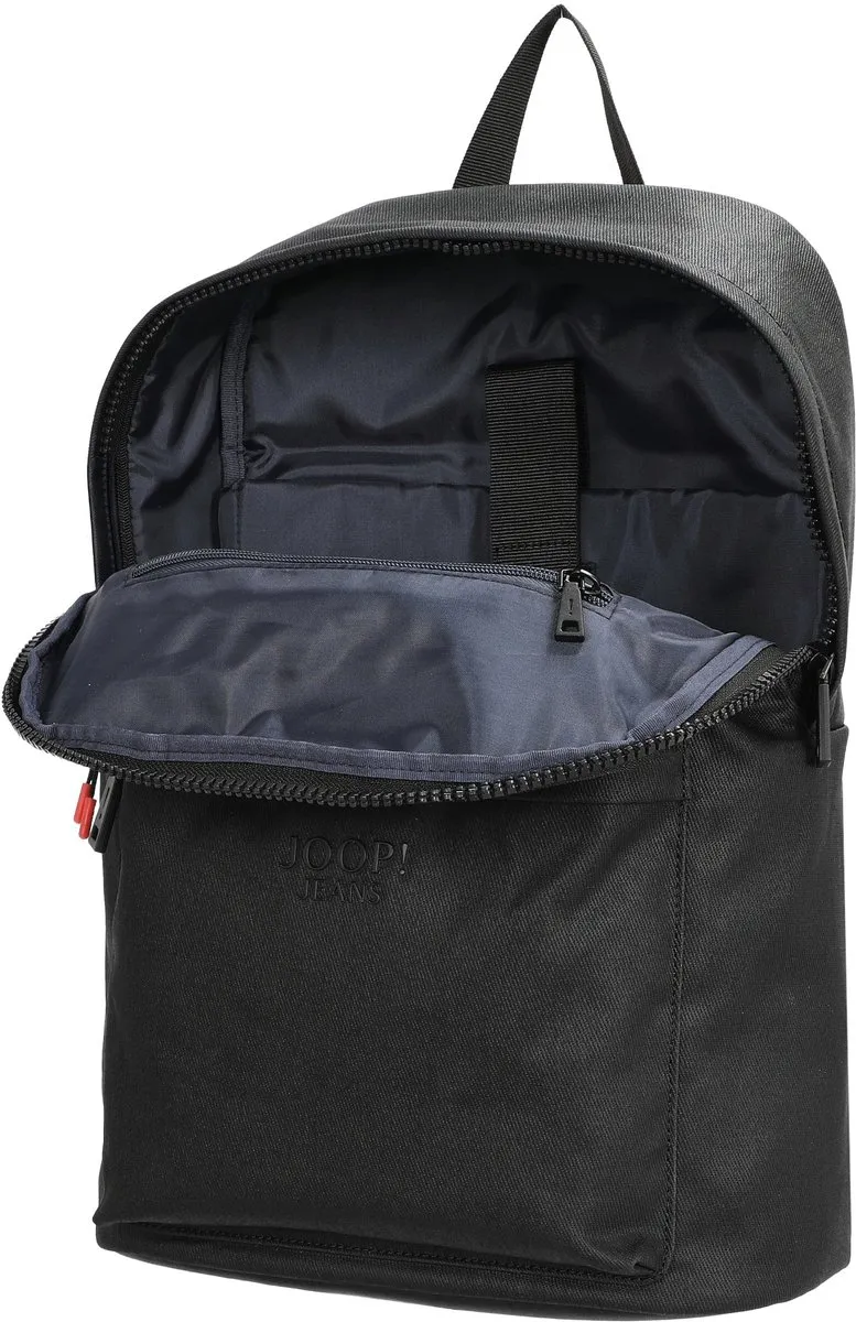 Joop! Miko Backpack Rugzak - 10 inch Laptopvak - Zwart