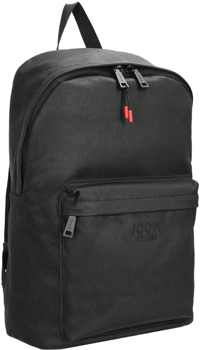Joop! Miko Backpack Rugzak - 10 inch Laptopvak - Zwart