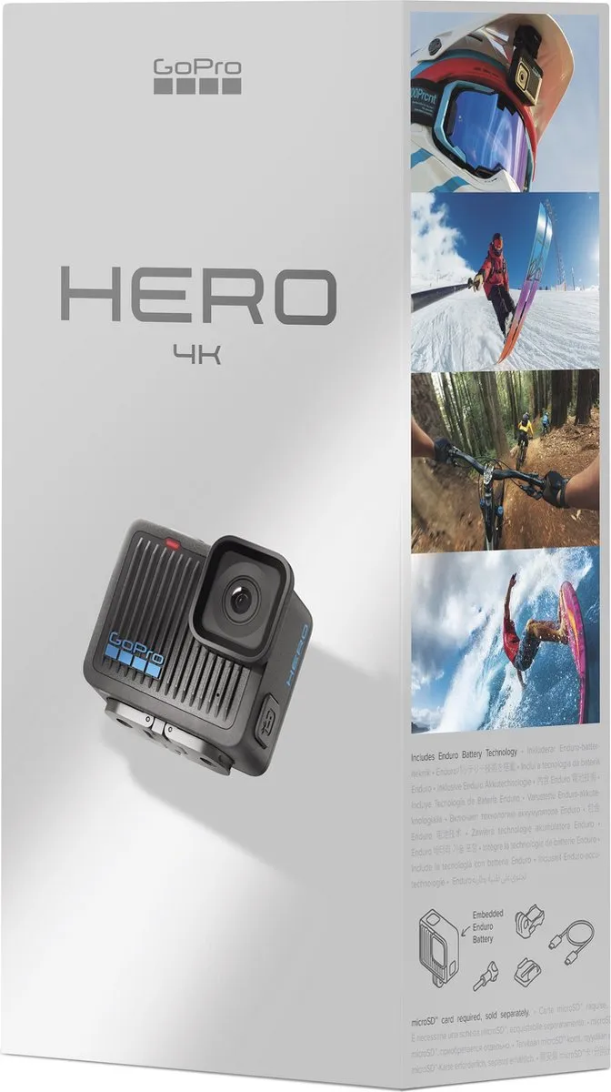 GoPro HERO CHDHF-131-EU Actioncam - Zwart