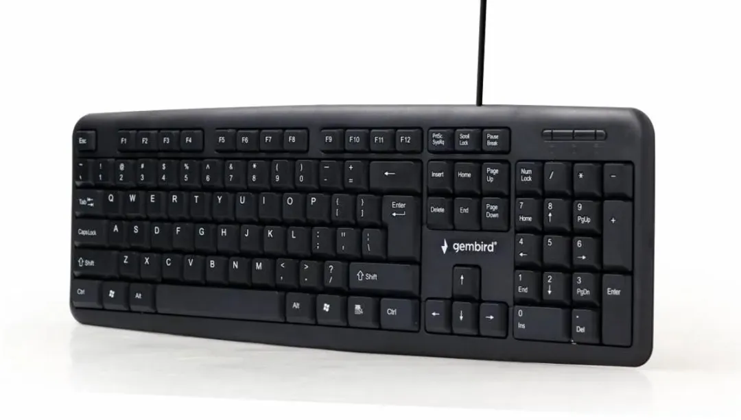 Gembird KB-U-103 USB Toetsenbord - Zwart