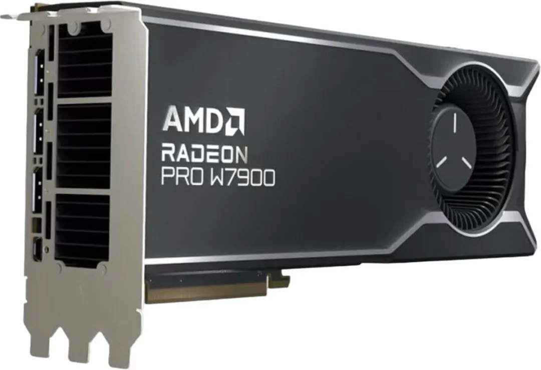 AMD Radeon PRO W7900 48GB GDDR6 - Zwart