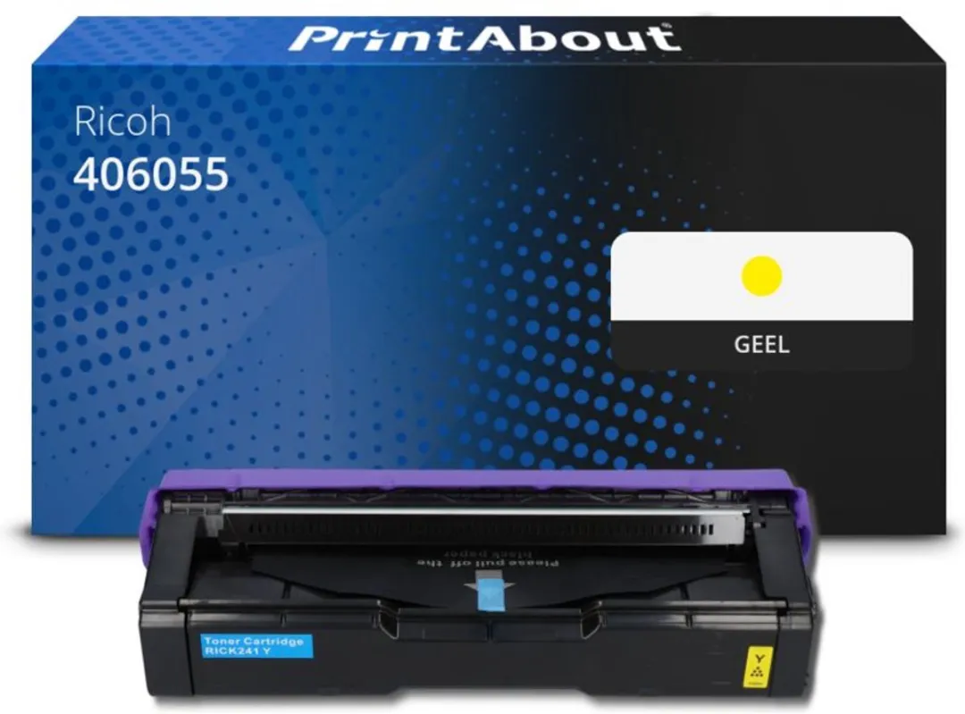 PrintAbout Ricoh 406055 Toner Geel
