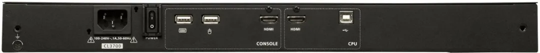 Aten CL3700NW KVM-console 18.5" HDMI - Zwart - afbeelding 2 van 3