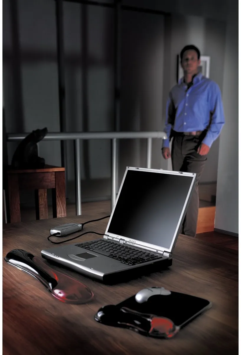 Kensington Duo Gel Wrist Rest Wave - Rood/Smoke - afbeelding 3 van 6
