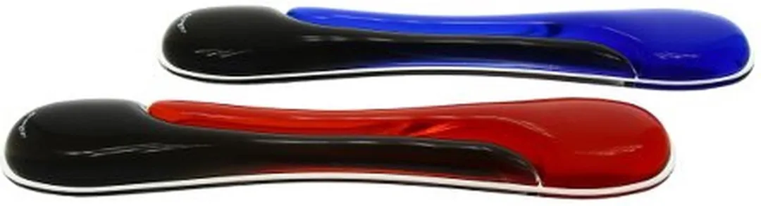 Kensington Duo Gel Wrist Rest Wave - Rood/Smoke - afbeelding 6 van 6