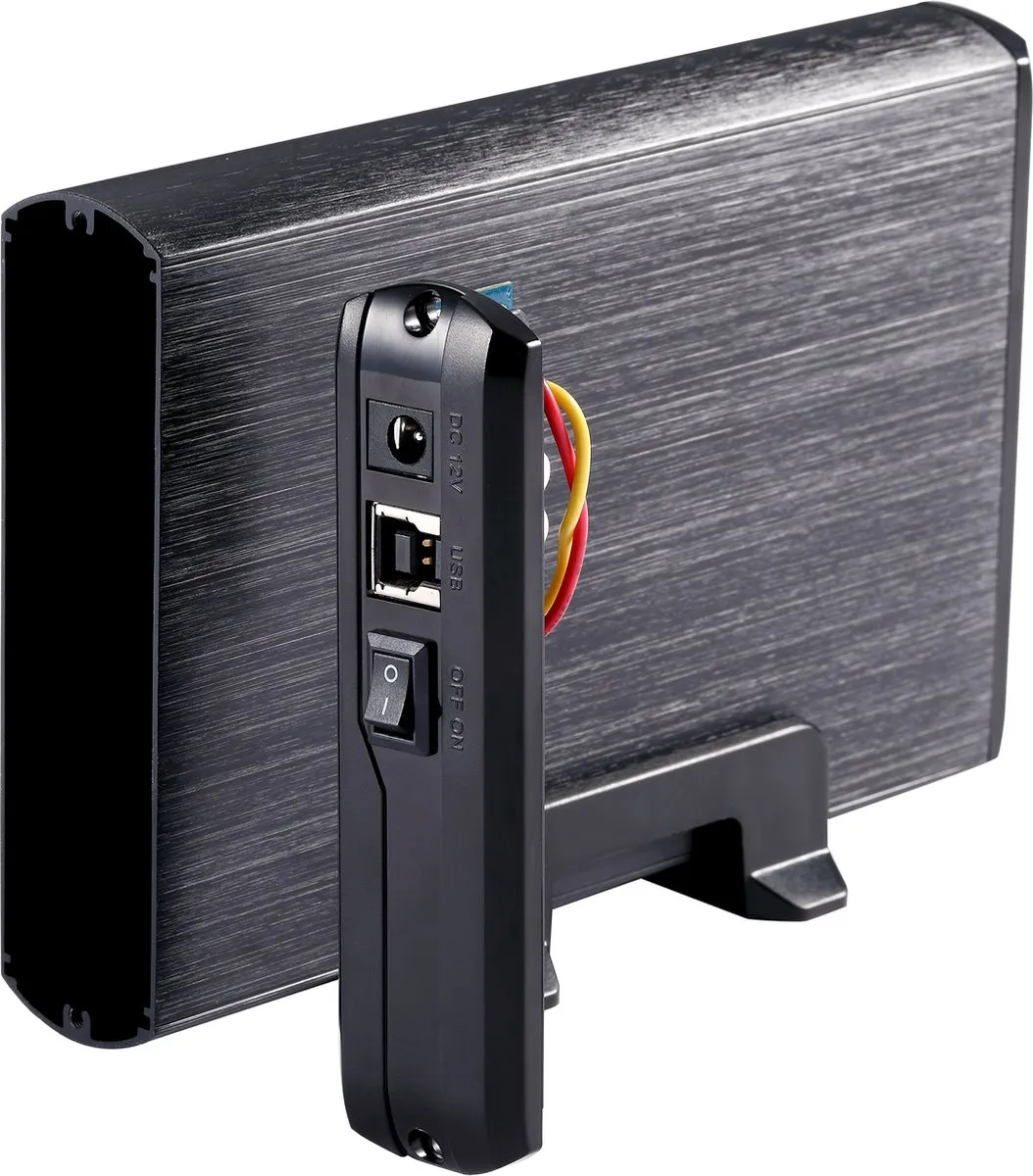 Deltaco MAP-GD33U3 Externe Behuizing 3.5" HDD - USB 3.0 - Zwart