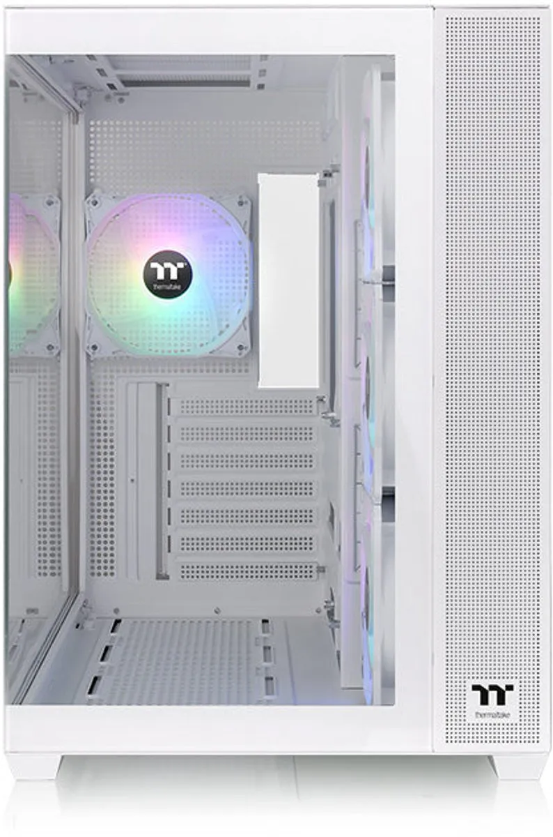 Thermaltake View 380 TG ARGB Snow Midi Tower - Wit