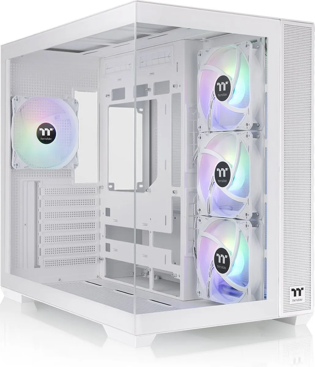 Thermaltake View 380 TG ARGB Snow Midi Tower