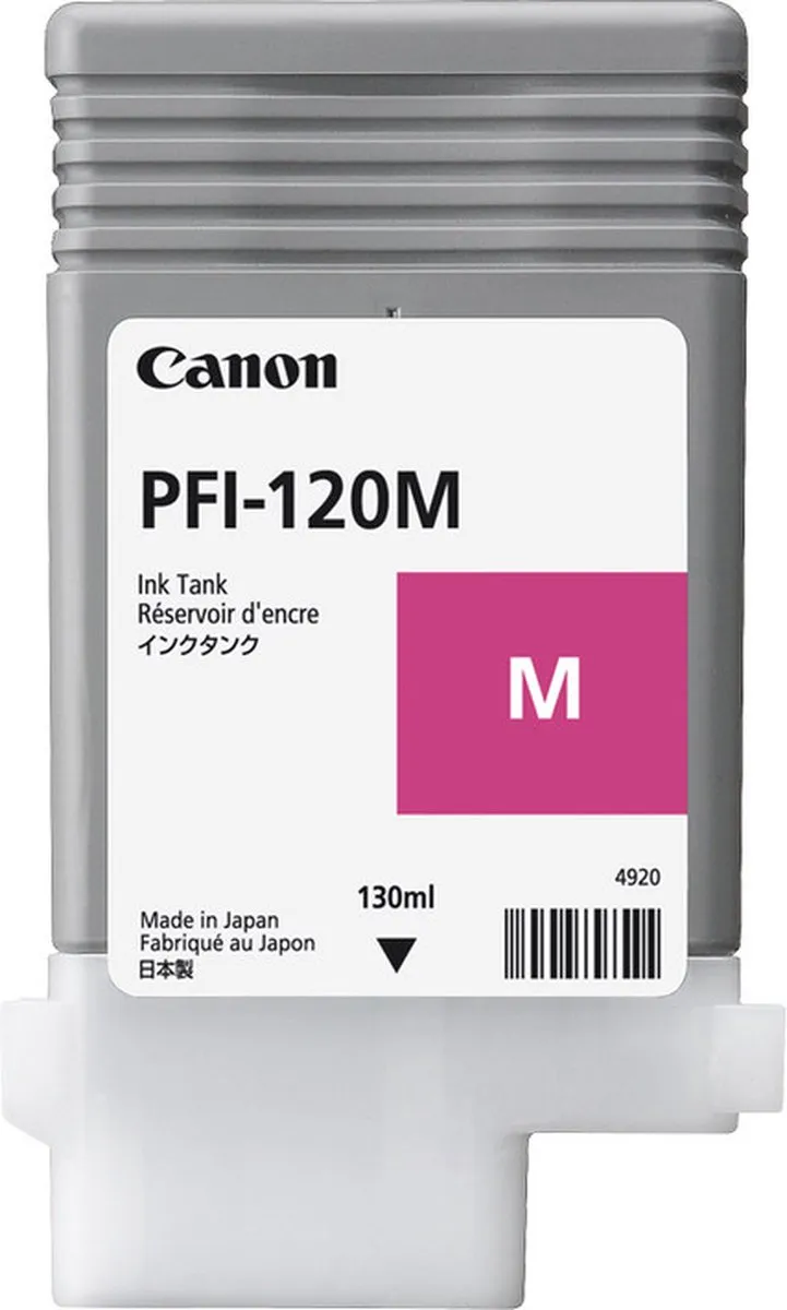 Canon PFI-120M Inktcartridge Magenta - 130ml