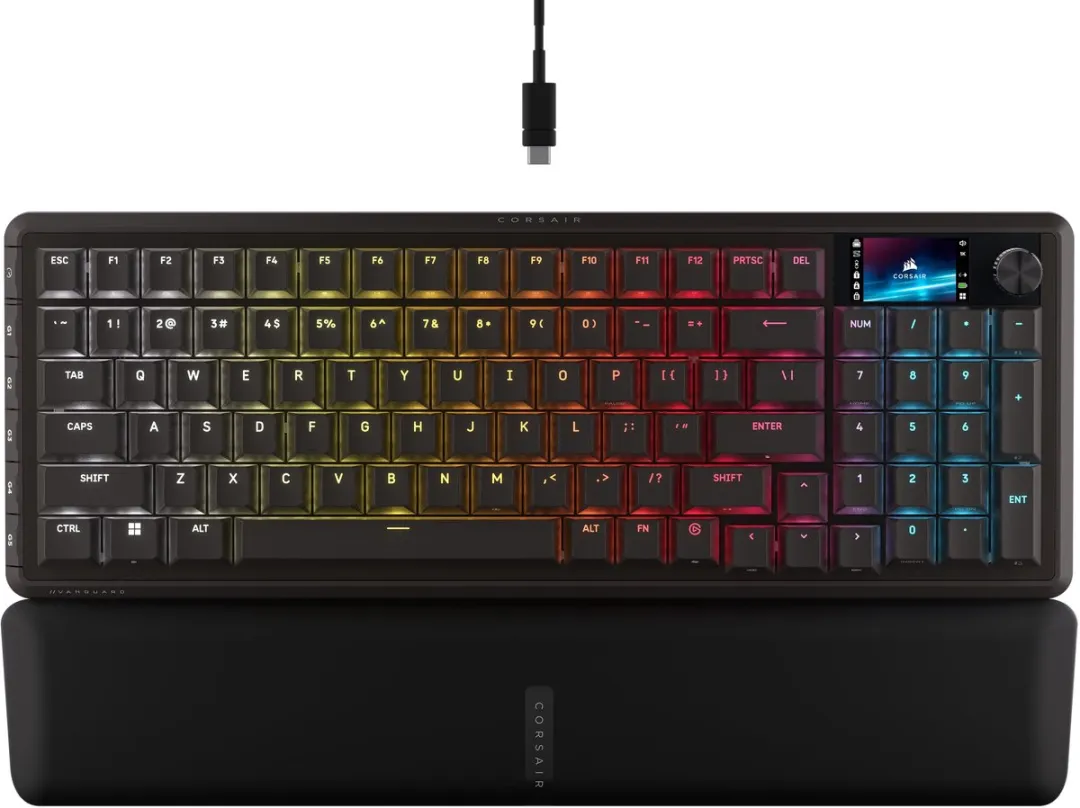 Corsair Vanguard 96 CH-91F901E-NA Draadloos Gaming Toetsenbord - US QWERTY - Zwart