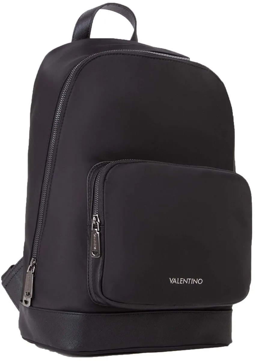 Valentino Zaino Backpack VBS8AQ01 Nero - 13 inch Laptopvak - 11 Vakken