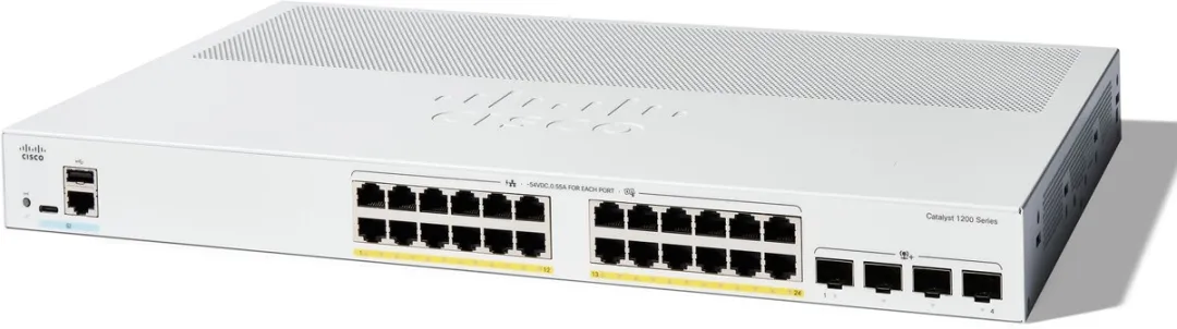 Cisco C1200-24P-4X Managed Switch PoE