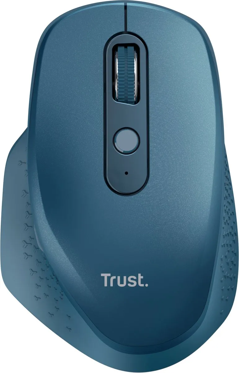 Trust OZAA RECHARGEABLE S Mouse Blauw - 7 Knoppen