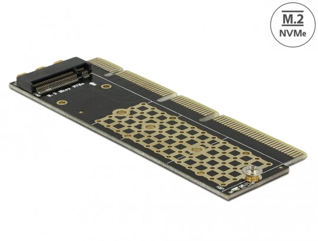 Delock 90303 PCIe x16 naar NVMe M.2 Kaart
