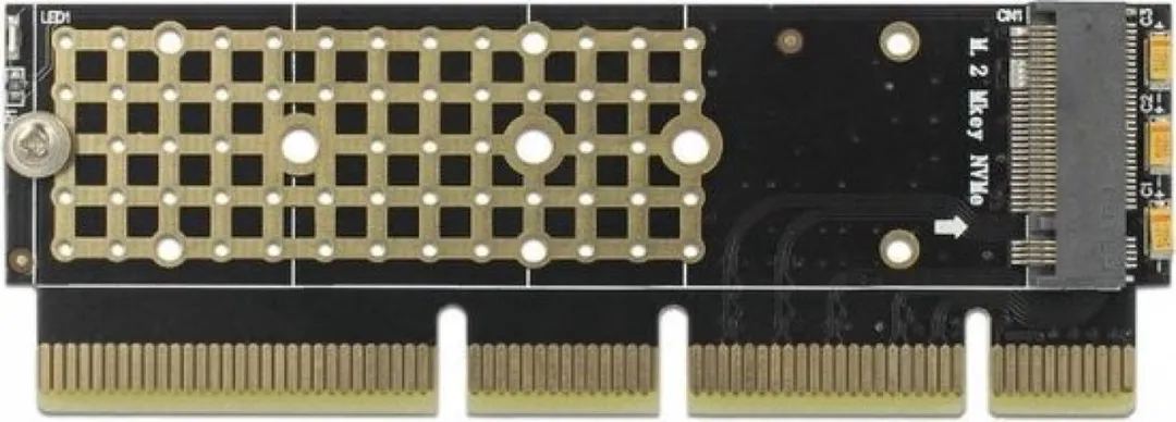Delock 90303 PCIe x16 naar NVMe M.2 Kaart - Server - afbeelding 6 van 6