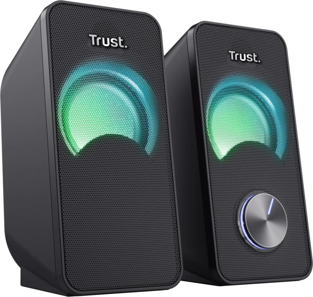 Trust Arys 2.0 PC Luidsprekerset 14W RGB - Zwart