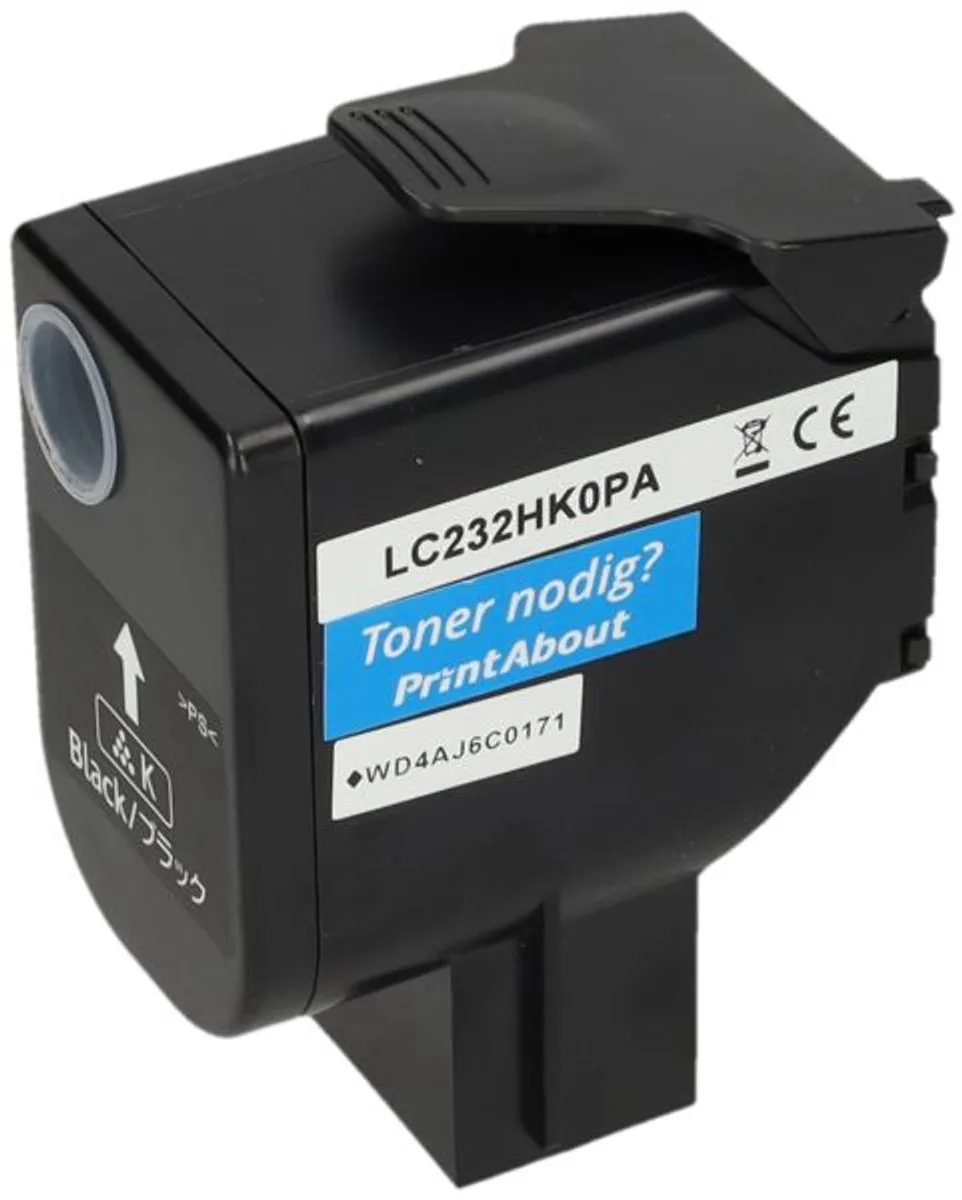 PrintAbout Lexmark C232HK0 Toner Zwart - 3.300 Pagina's