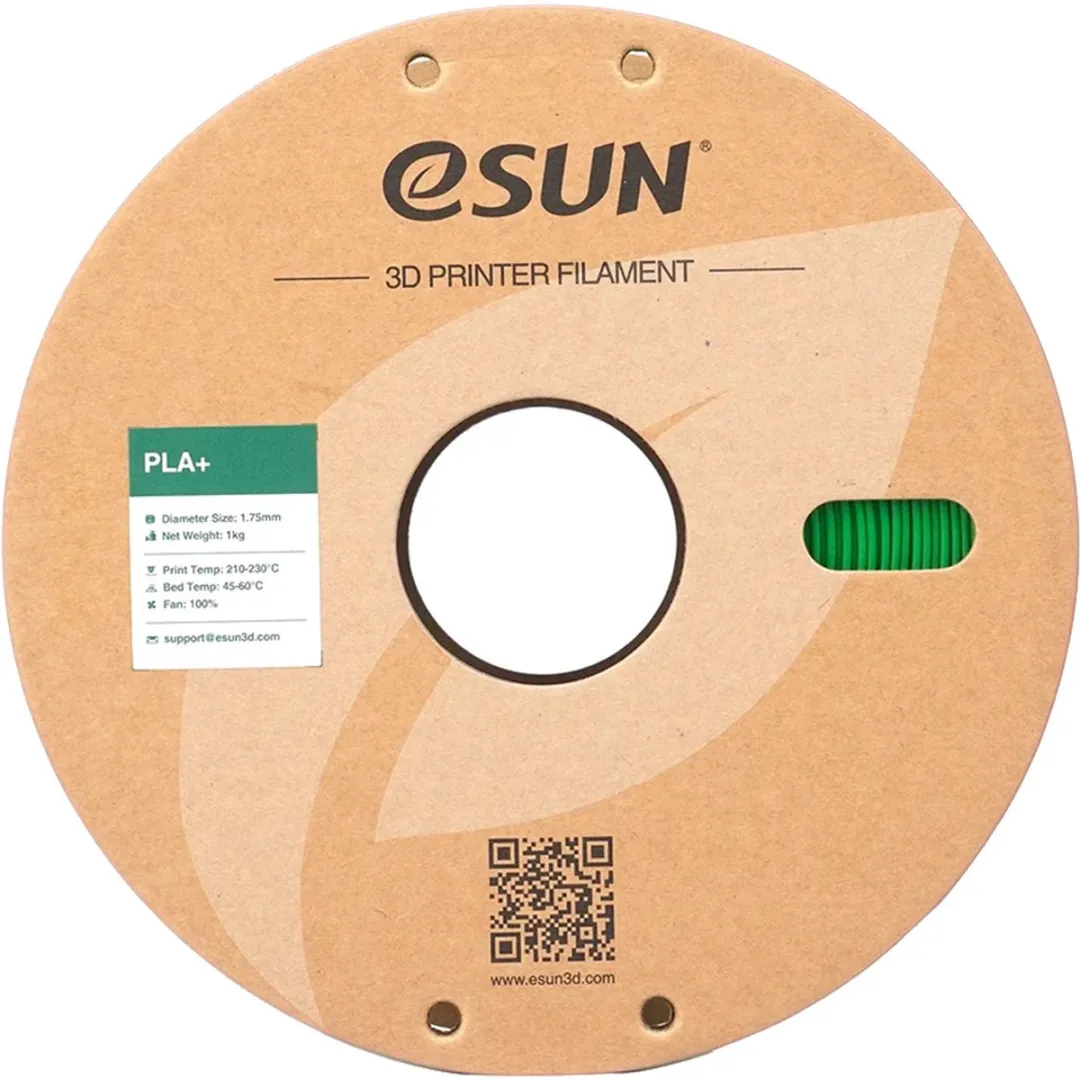 ESUN PLA+ Grasgroen 3D Printerfilament 1 kg - 1.75 mm