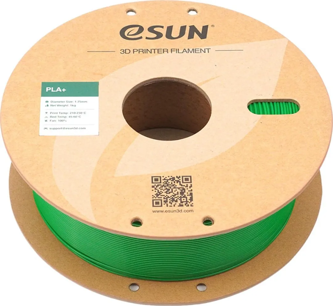 ESUN PLA+ Grasgroen 3D Printerfilament 1 kg - 1.75 mm