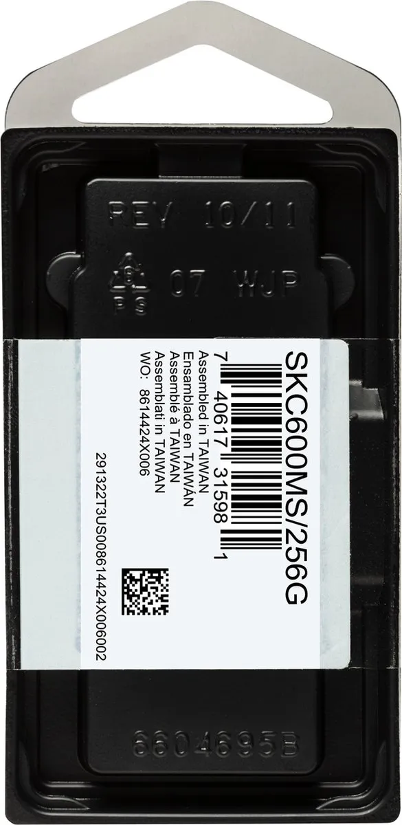 Kingston SKC600MS 256GB mSATA SSD - afbeelding 6 van 6