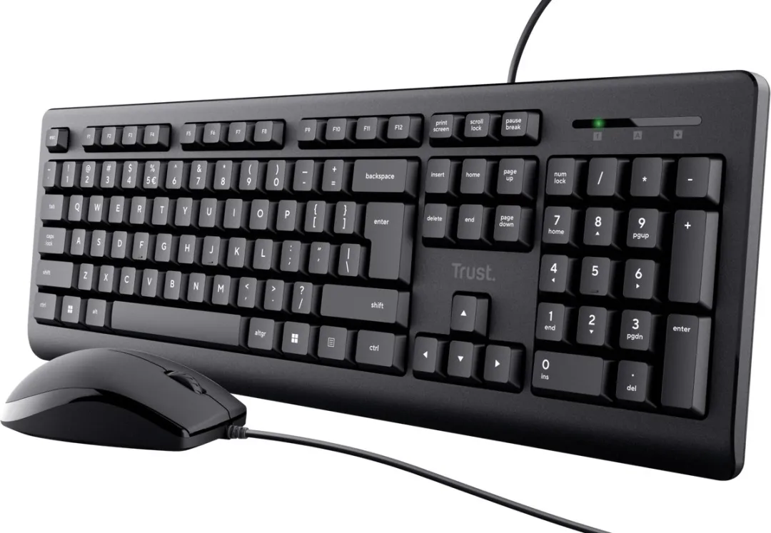 Trust Primo 23970 Bedraad Toetsenbord & Muis Set