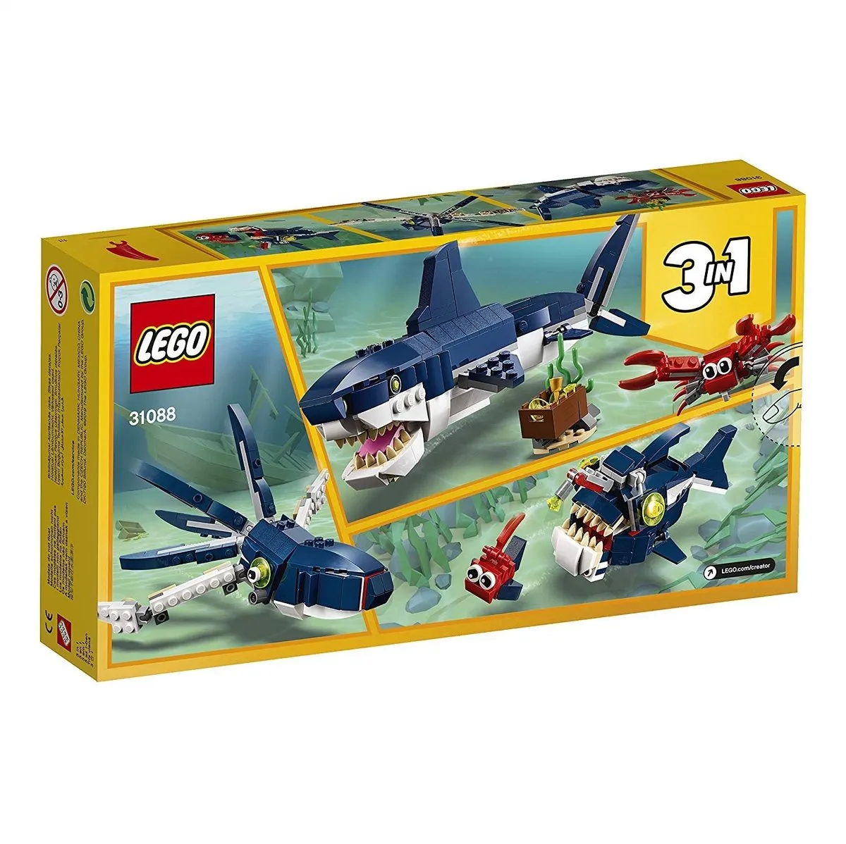 LEGO Creator Diepzeewezens 31088 - 230 Stukken