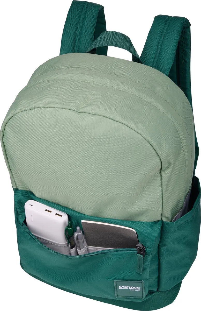 Case Logic Campus Commence Rugzak 24L - 15.6 inch - Groen - afbeelding 6 van 6